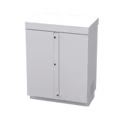 Gabinete De Lámina Galvanizada Para Baterías (hasta 12 Baterías Pl110d12) Y Equipo De Comunicación.