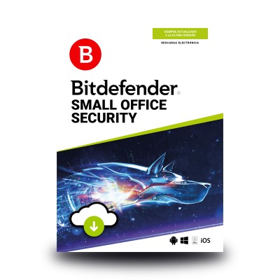 Esd Bitdefender Small Office Security, 10 Pc + 1 Servidor + 1 Consola Cloud, 1 AÑo (entrega Electronica)