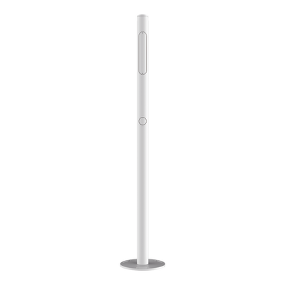 Poste Para Cámara Anpr / Altura 1.3 M (4.3 Ft) / Aleación Con Pulverización Superficial / Diseño Impermeable / Color Blanco