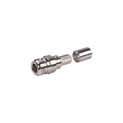 Conector N Hembra Plegable Con Pin Cautivo Para Cables Rg8 Lmr-400