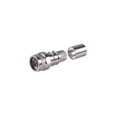 Conector N Macho Plegable con Pin Cautivo para cable LMR600, LP600