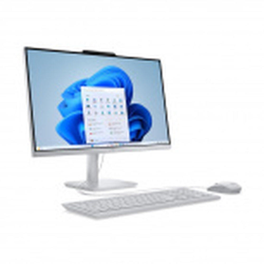 Aio Lenovo Ideacentre A100/core I3-n305 3.8ghz Max Frec/8gb/512gb/23.8 Fhd/color Nube Gris/win 11 Home/ 1 AÑo En Centro De Servicio