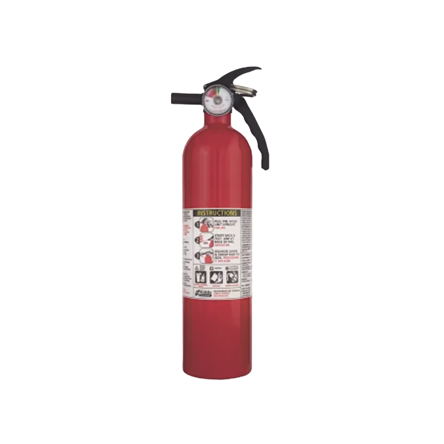 Extintor Desechable de Polvo Químico Seco ??? Fuegos Clase A, B y C??? Soporte Metalico ??? Paquete con 6 ??? 2.5 lb pieza