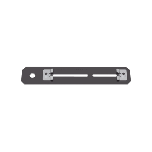 Soporte de Montaje a Techo, para Canaletas FiberRunner 4X4 o 6x4, Uso con Varilla Roscada de 0.5 in, Color Negro