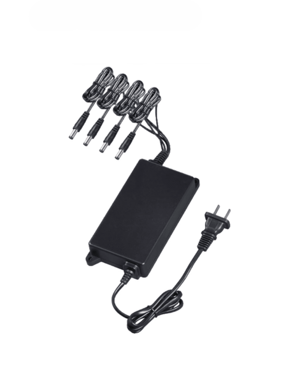 Fuente De Poder/ Dahua/ Euha12120-070d Pfm322/ Regulada De 12 Vcc 2.8 Amperes/ Salida Tipo Pulpo De 4 Canales Con Conector Macho/ 0.7 Amper Por Canal/ Proteccion De Temperatura/ Color Negro
