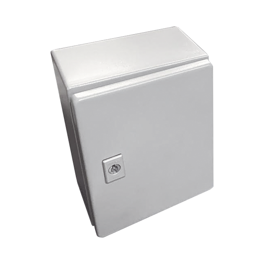 Gabinete de Acero, Nema 4-IP 65 de 80 x 100 x 30 cm con Platina.