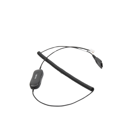 Cable para diademas BIZ1500, BIZ2300 y BIZ2400, para compatibilidad con telefonos AVAYA 96xx/16xx QD a RJ-9 (88001-03) (88001-04)