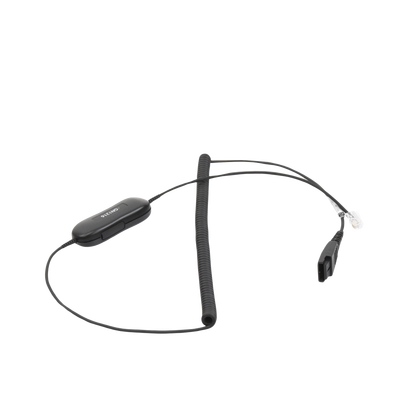 Cable para diademas BIZ1500, BIZ2300 y BIZ2400, para compatibilidad con telefonos AVAYA 96xx/16xx QD a RJ-9 (88001-03) (88001-04)