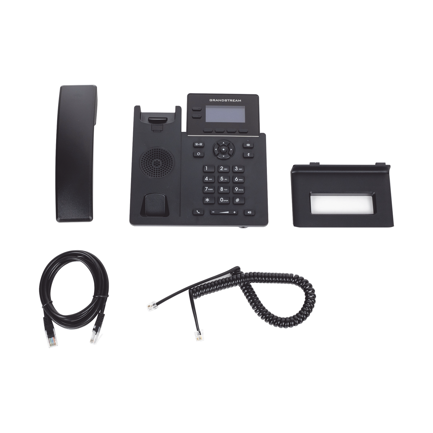 Telfono Ip Grandstream Grp2602p, 4 Cuentas Sip 2 Lineas P. Lcd 2 Puertos 10/100 Soporta Ehs Poe No Incluye Eliminador