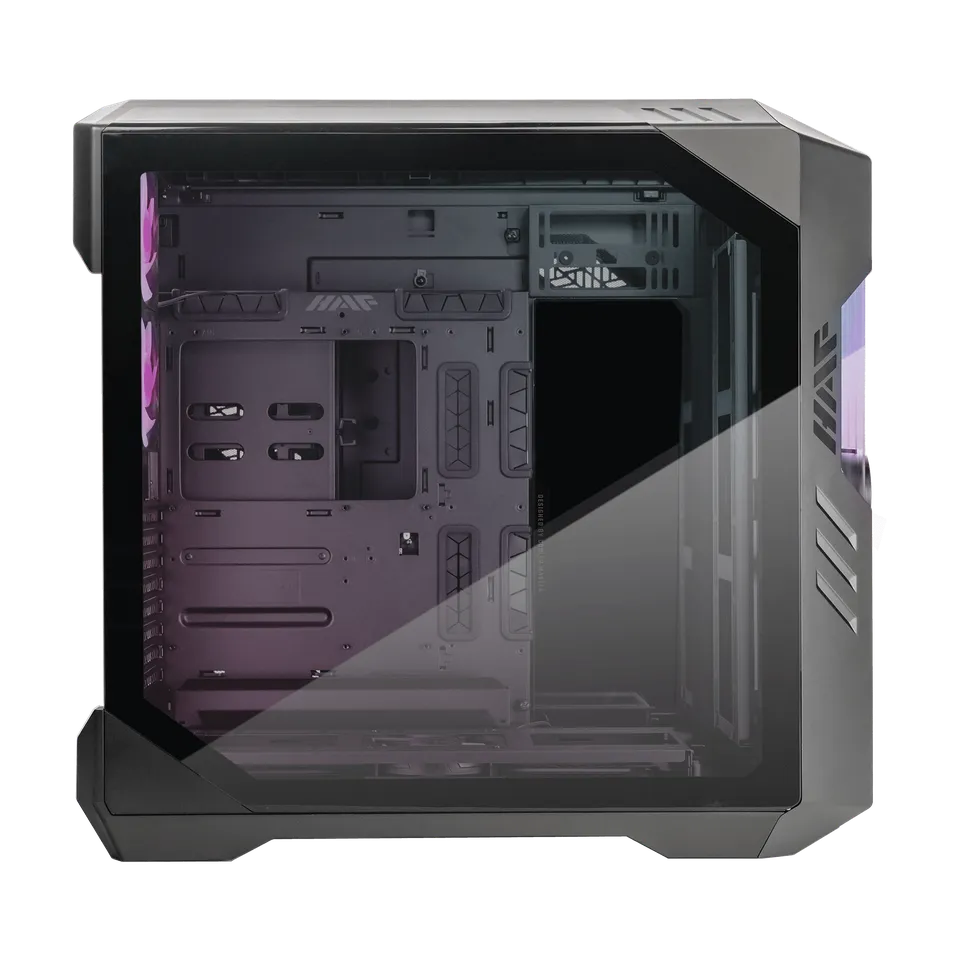 Gabinete Cooler Master Haf 700 Evo/e-atx/carcasa Policarbonato/alto Flujo De Aire/pantalla Lcd/panel Frontal Tg Transpirable/ventiladores Argb/gamer