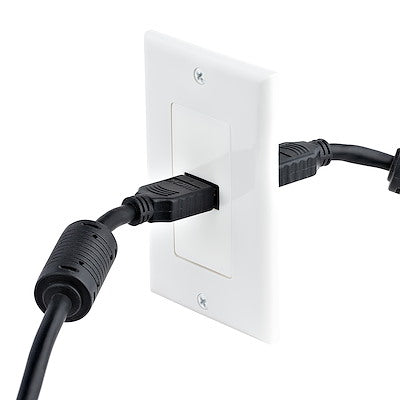 Placa De Pared Hdmi De Una Entrada Hembra - Color Blanco - Hdmiplate - Startech.com Mod. Hdmiplate