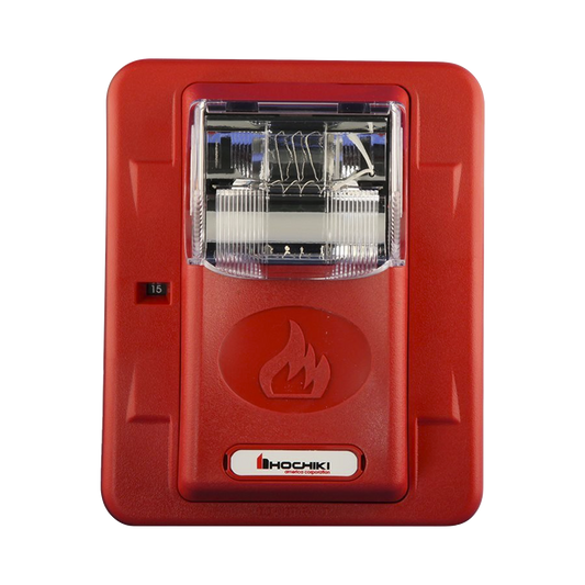 Estrobo para Montaje en Pared, 24 Vcc, Color Rojo (0500-05940)