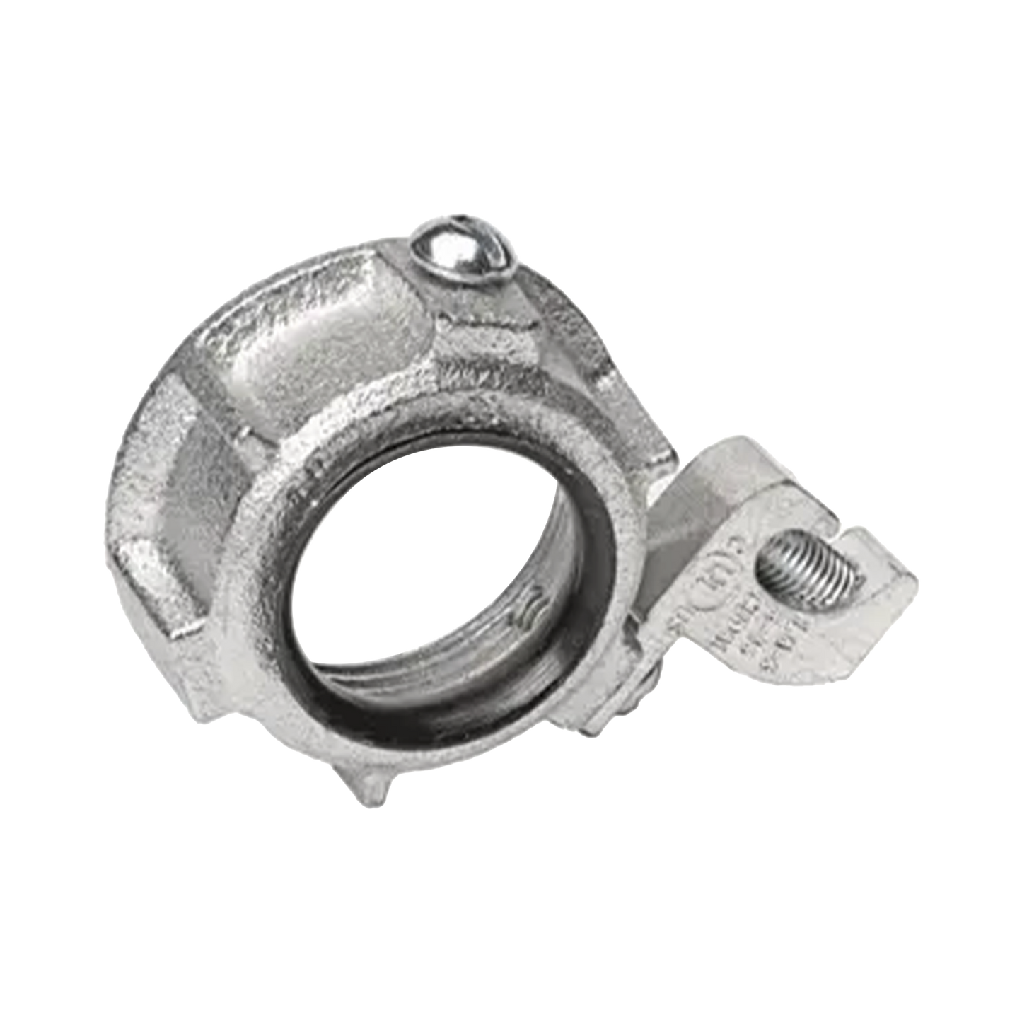 Monitor de 1 1/4" con casquillo para aterrizaje a tierra.