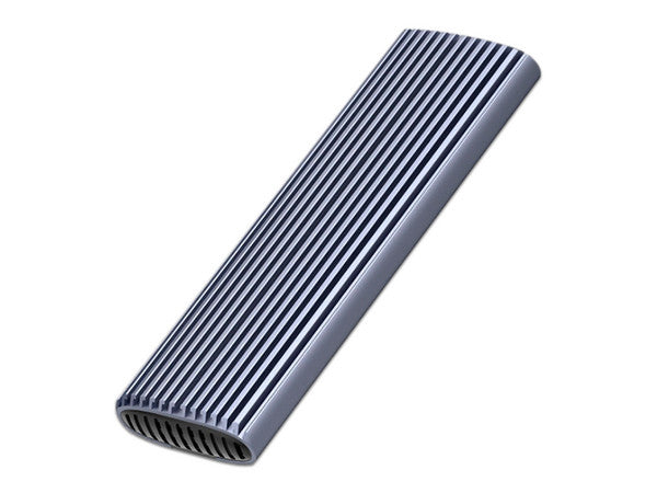 Carcasa Enclosure Quaroni Para M.2 Nvme / Compatibilidad 2280 / Cable Usb C / Aluminio