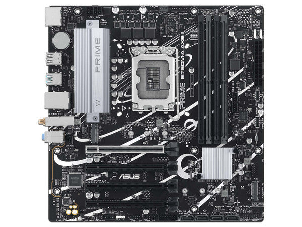 Mb Asus B760 Intel S-1700 14a Gen /4x Ddr5 5600 /hdmi /dp /3x M.2 /2x Usb 3.2 /wifi 6/bluetooth /micro Atx /gama Media