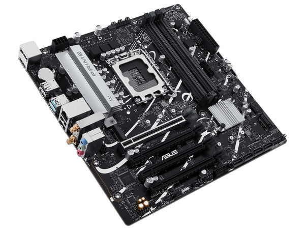Mb Asus B760 Intel S-1700 14a Gen /4x Ddr5 5600 /hdmi /dp /3x M.2 /2x Usb 3.2 /wifi 6/bluetooth /micro Atx /gama Media