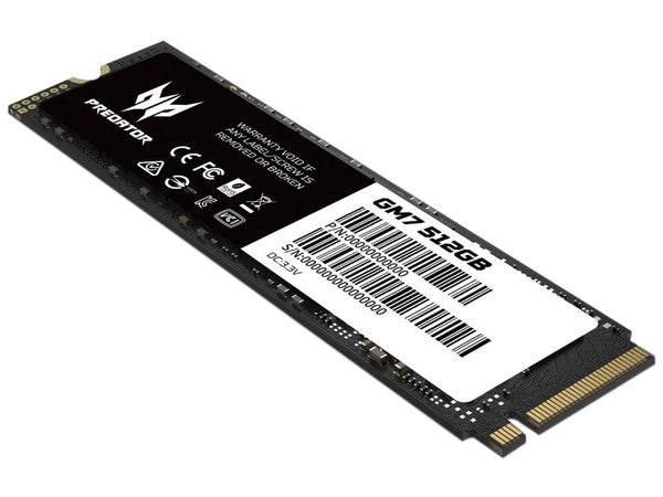 Unidad De Estado Solido Ssd Interno Predator Gm7 512gb M.2 2280 Nvme Pcie Gen 4x4 Lect.7200 Escrit.6300 Mbs 3d Tlc Nand Pc Laptop Minipc (bl.9bwwr.117)