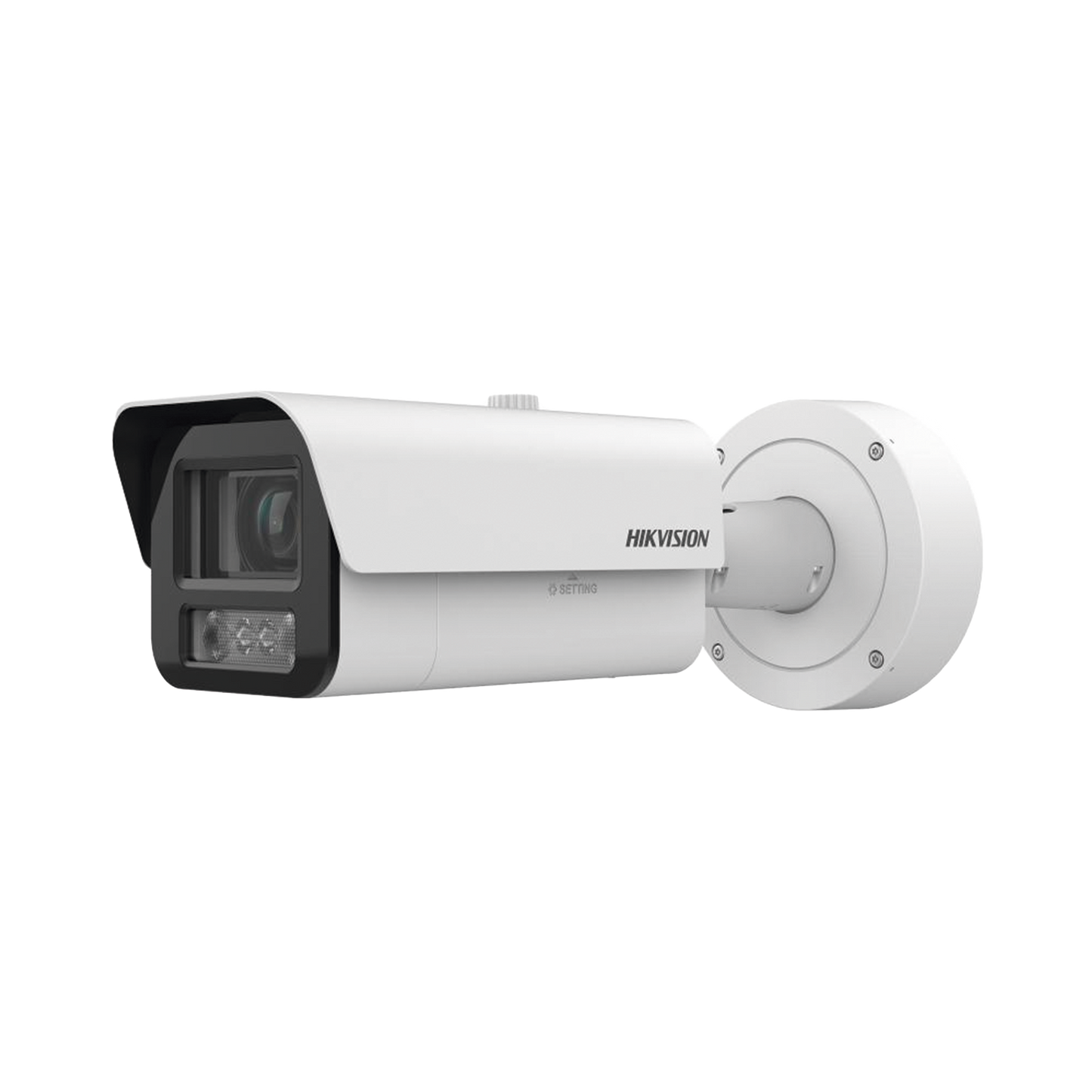 Bala IP 8 Megapixel / Lente Mot. 2.8 - 12 mm / 50 mts IR EXIR / IK10 / Reconocimiento Facial / WDR 140 dB / DeepinView / Búsqueda por Atributos / Heat Map / ACUSENSE