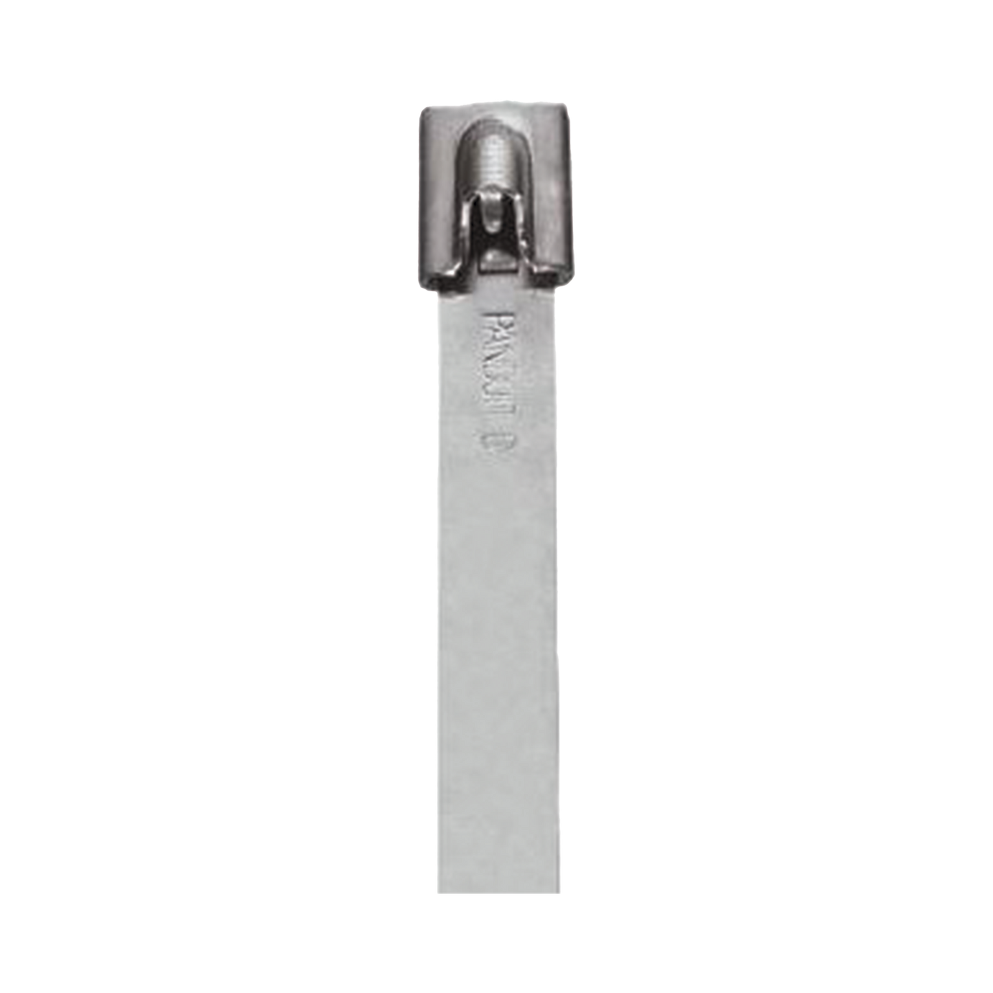 Cincho StrongHold de Acero Inoxidable Tipo 316, 679 mm largo x 25 mm ancho, Color Metálico, Paquete de 50pz
