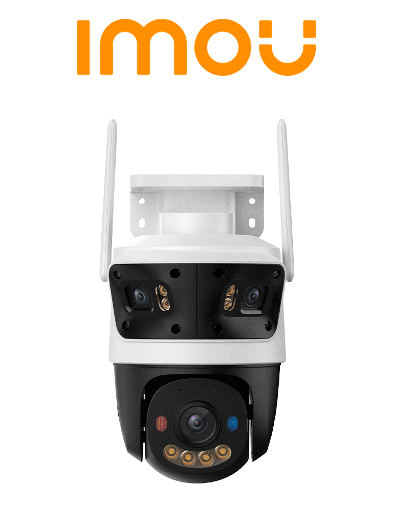 Camara Ip / Imou /ipc-s7un-1 / Cruiser Triple 11 Mp 7 2 Lentes De 3 Mp Y Uno De 5mp / Wifi / H.264 / Microfono Bocina Integrada / Ir De 3o Metros / Sirena / Lente De 3.6 Mm / Fullcolor / Ranu