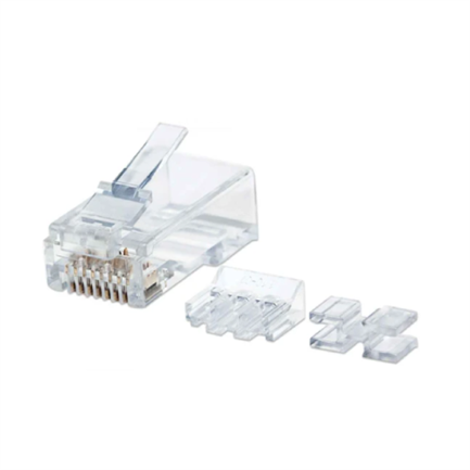Plug Rj45,intellinet,790550, Cat 6a Utp Solido Pro 80 Pzas