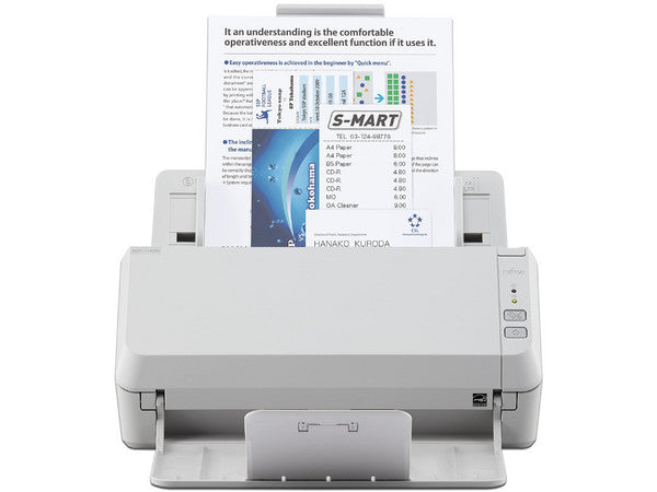 Escaner Fujitsu Sp-1120n, 20 Ppm/40 Ipm, 600 Dpi, 24 Bits, Usb, Duplex, Adf, Ethernet (red)