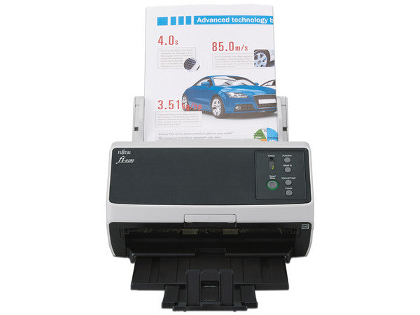 Escaner Fujitsu Fi-8150, 50 Ppm/100 Ipm, 24 Bits, 600 Dpi, Usb, Duplex, Adf, Ethernet (red)