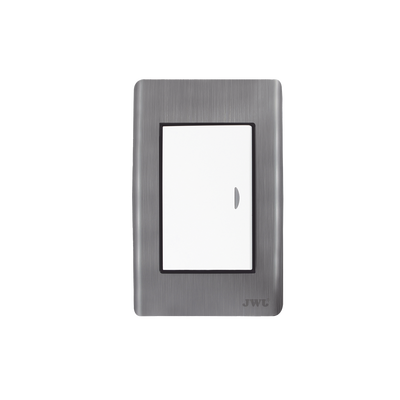 Apagador Sencillo De 10 A 127 V Ca ~ 60 Hz / Placa De Acero.