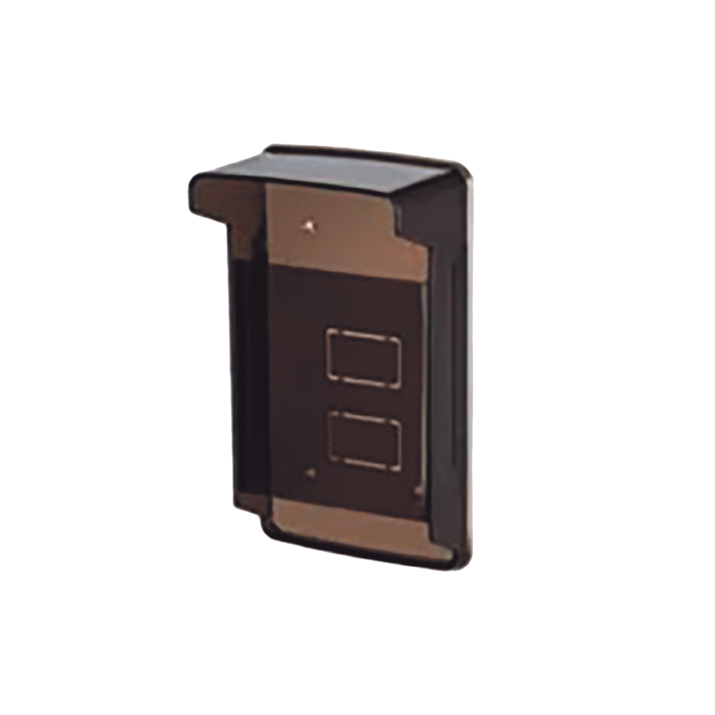 Cubierta o Housing Color Negro Para dispositivos de Control de Acceso / Medidas 245 x 82 x 142 mm / Compatible con Teclados, Videoporteros, Biométricos, Etc.