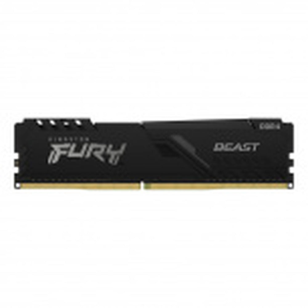 Memoria Ram Kingston Dimm Ddr4 16gb 3200mt/s Fury Beast Black Xmp Cl16 288pin 1.35v C/disipador De Calor P/pc/gamer/alto Rendimiento Kf432c16bb/16