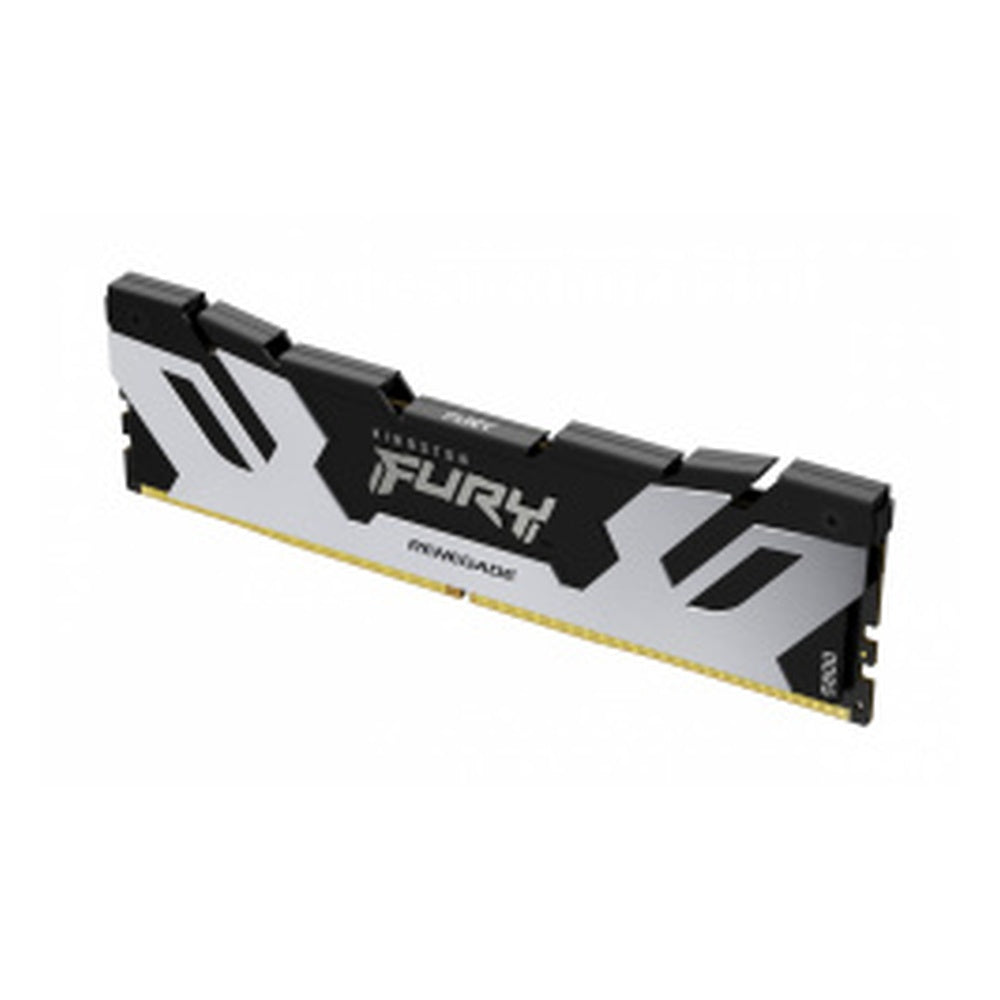 Memoria Ram Kingston Dimm Ddr5 48gb 6000mt/s Fury Renegade Silver Xmp Cl32 288pin 1.35v C/disipador De Calor P/pc/gamer/alto Rendimiento Kf560c32rs-48