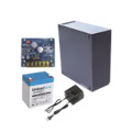Kit Con Fuente Plb2 Con Salida De 12 Vcc A 1.5 Amper, Incluye Transformador Y Batería De 12 V A 5.5 Amper