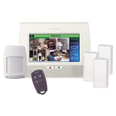 Panel De Alarma Inalambrico Autocontenido Con Pantalla Touch L7000