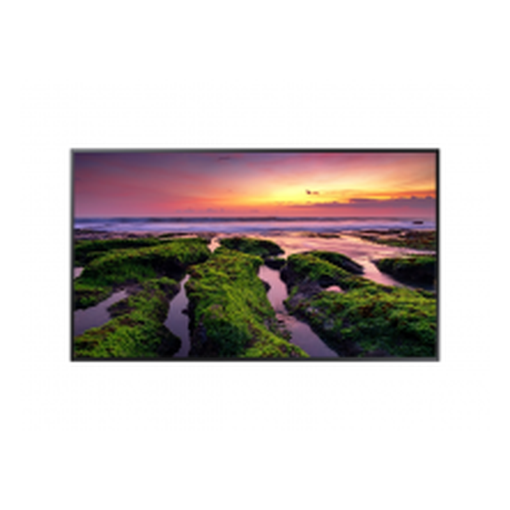 Monitor SeÑalizacion Digital Samsung 75 Uhd 3,840 X 2,160 4k Qb75c, 350nits, 8ms, Bocinas, 3 Hdmi, 2 Usb, Rj45, Rs232c, Wifi, H/v, 16/7