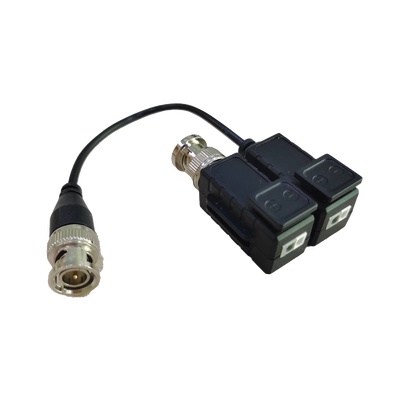 Kit De Transceptores (baluns) Con Terminal Push Superior, Resolución 5mp , Cable Flexible Coaxial Blindado / Coaxitron / Audio Por Coaxitron / Menu Osd /conector 100% Cobre / Protección Tvs, Calidad Premium