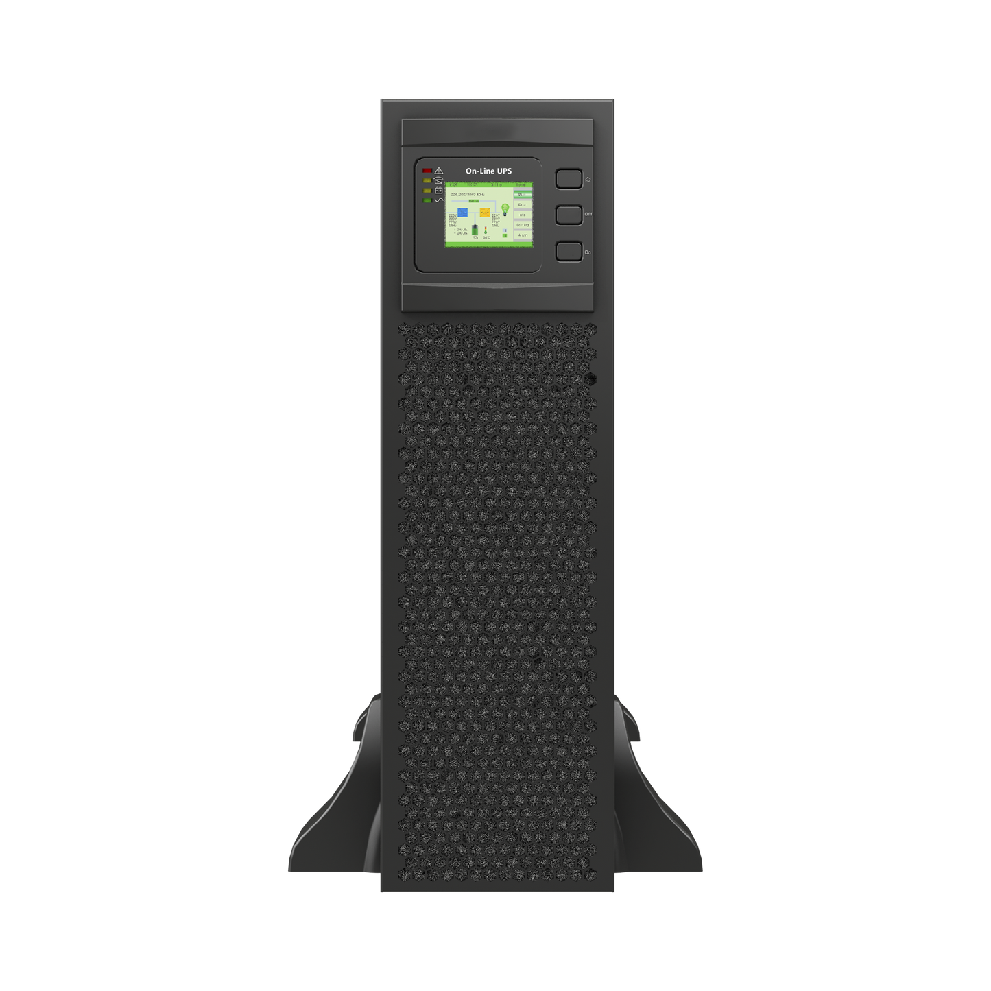 UPS Tipo Torre de 10KVA, Online Doble Conversión, 200 - 240 Vac de Entrada y 220Vca o 120Vca de salida Fase Dividida, Onda Senoidal Pura