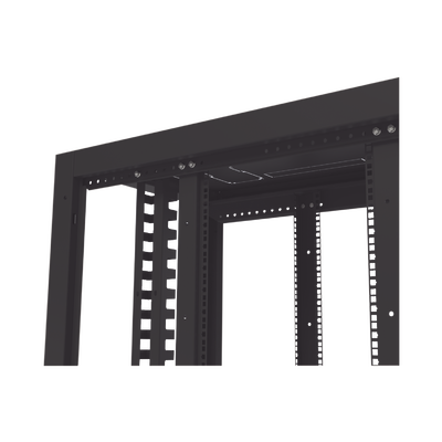 Gabinete Profesional para Telecomunicaciones de 24UR, 600 mm de Ancho x 1000 mm de Profundidad, Se envía el Gabinete Armado.