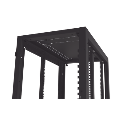 Gabinete Profesional para Telecomunicaciones de 24UR, 600 mm de Ancho x 1000 mm de Profundidad, Se envía el Gabinete Armado.
