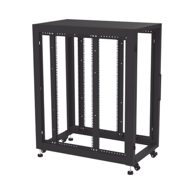 Gabinete Profesional para Telecomunicaciones de 24UR, 600 mm de Ancho x 1000 mm de Profundidad, Se envía el Gabinete Armado.