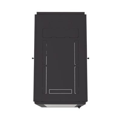 Gabinete Profesional para Telecomunicaciones de 24UR, 600 mm de Ancho x 1000 mm de Profundidad, Se envía el Gabinete Armado.