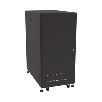 Gabinete Profesional para Telecomunicaciones de 24UR, 600 mm de Ancho x 1000 mm de Profundidad, Se envía el Gabinete Armado.