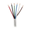 Bobina de Cable 305 Metros: 6 x 18 AWG, Color Blanco, CMR, Para Sistemas de Seguridad y Alarmas