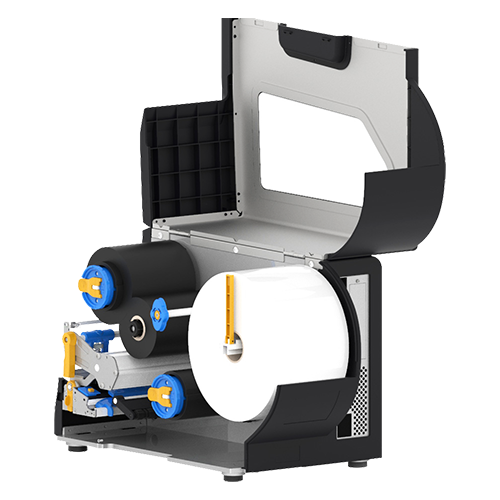 Impresora De Etiquetas 3nstar Ltt644 , Transferencia Termica Y Termica Directa, DiseÑo Industrial Gris/ Negro Con Facil Carga De Cinta Y Etiqueta , Usb,lan Y Serial , 200mm/s, 300 Dpi