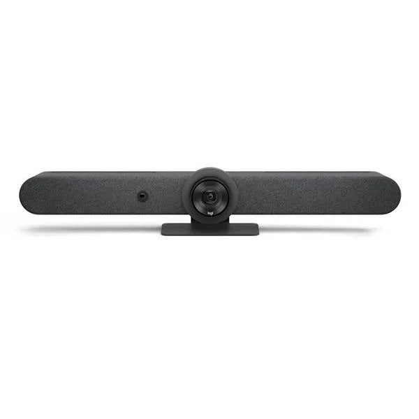 Sistema De Videoconferencia Logitech Rally Bar All In One 4k 30fps Zoom 15x Hd Ideal Para Salas Medianas Y Grandes Grafito.