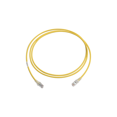 Patch Cord Mc6 Modular Cat6 Utp, Cm/ls0h, 7ft, Color Amarillo