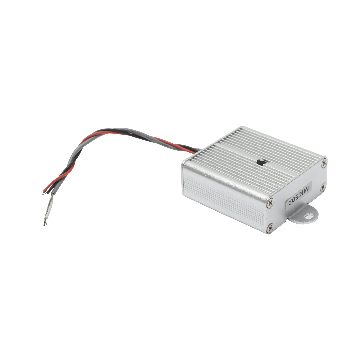 Micrófono omnidireccional, tipo cuadro, con distancia de recepción de 10 - 100 m cuadrados