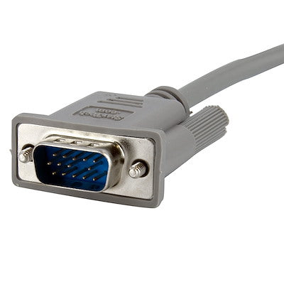 Cable Vga De Video 1.8m Para Pantalla - Hd15 Macho A Macho - Gris - Startech.com Mod. Mxt101mm