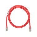 Cable De Parcheo Utp Categoría 5e, Con Plug Modular En Cada Extremo - 2 M. - Rojo
