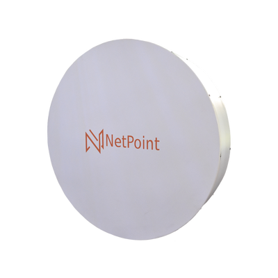 Antena Direccionales Blindada para radio C5X, B5X, C6X, B6X / tecnología Twist-on para radios de guía de onda / 4.9-6.4 GHz / Ganancia 34 dBi / Ideal para hasta 50 km / Montaje incluido.
