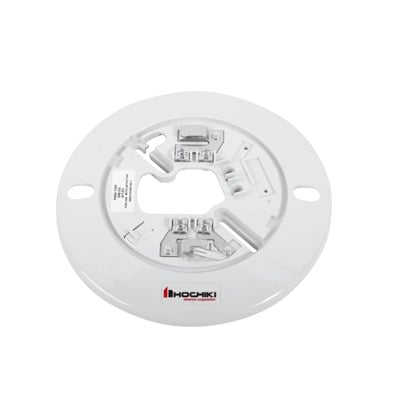 Base Para Detector Convencional Hochiki, Diámetro 6", 2 Hilos, 24 Vcd (0300-04070 IT), Color Hueso